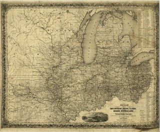 Smith engraved by S Stiles Sherman Smith   Historic Railroad Maps