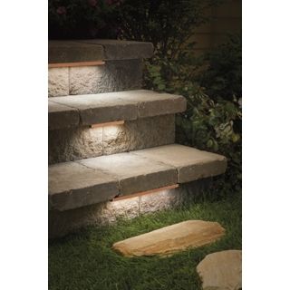 Kichler Copper 9 LED Hardscape Deck Step and Bench Light   #T3448