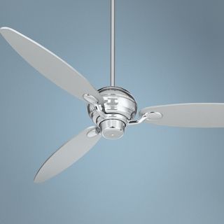 66" Spyder Silver Oval Blades and Chrome Ceiling Fan   #R2180 R2484