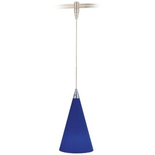 Cone Collection Blue Glass Tech Lighting MonoRail Pendant   #82960 67320