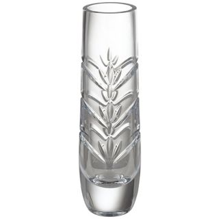 Kathy Ireland Montecito 8" High Slovenian Crystal Bud Vase   #V9077