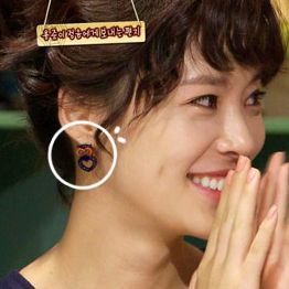 Korean drama   High kick through the roof   Hwang jung eum earrings.