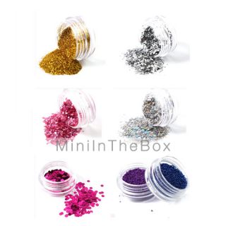 EUR € 14.71   72 kleuren glitter nail art decoratie combinatie