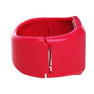 EUR € 4.77   japanese pc bevægelse plast band armbånd ur, rød