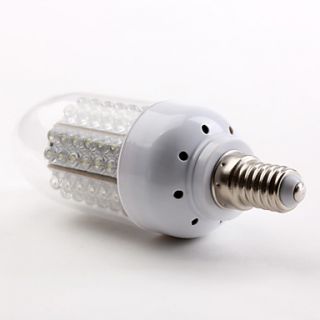 USD $ 7.89   E14 3.5W 78 LED 190 210LM Natural White Light LED Candle