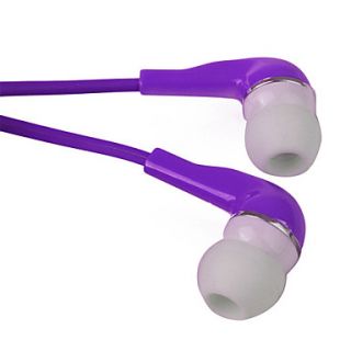 USD $ 1.79   Elegant High quality Earphones, 1.2m Cord, 3.5mm (Purple