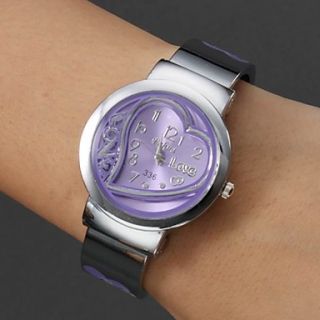 EUR € 4.77   Damen Stahl Analog Quarz Armband Watch (Silver), alle