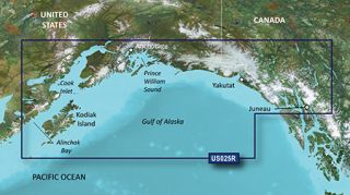 Detailed coverage from Juneau to Alinchak Bay includes Kodiak Island