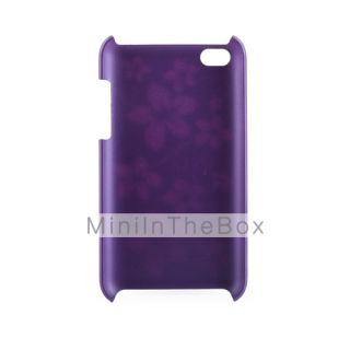 USD $ 2.79   Protective Plastic Back Case with Laser Etching Flower