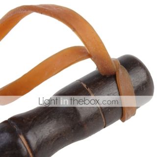 USD $ 2.59   Sturdy Wooden Slingshot Toy with Rubber Band,