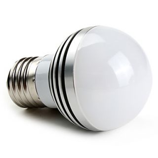 EUR € 5.88   3 * 1W E27 280lm 5500 6500K bianco 4 led lampadina (85