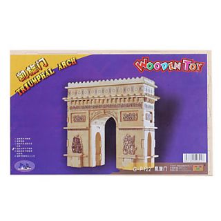 EUR € 11.86   houten 3d triomfboog puzzel speelgoed, Gratis