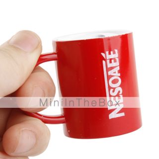 USD $ 3.89   Cup Shape Cigarette Table Lighter Red,