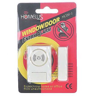 USD $ 6.29   Window and Door Magnetic Sensor Anti Theft Security Alarm