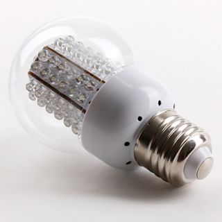 USD $ 8.29   E27 3.5W 78 LED 190 210LM Natural White Light LED Ball