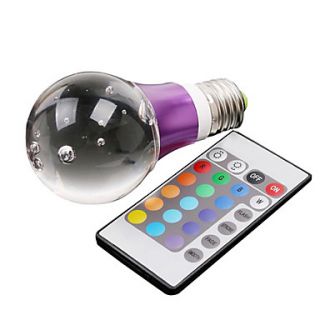 EUR € 35.78   e27 3w 195lm rgb conduit de lumière à cristaux balle