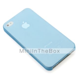 USD $ 2.19   0.2mm Slim Frosted Protective Case for iPhone 4 and 4S