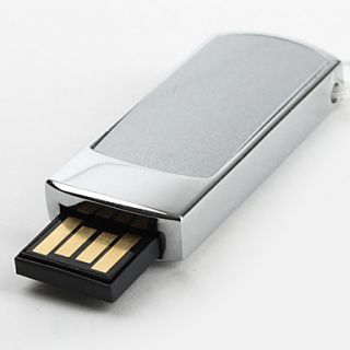 USD $ 15.89   8GB Flip Style USB Flash Drive Key Ring (Silver),