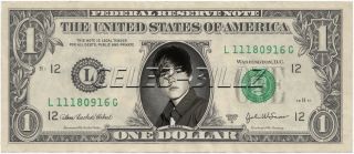 Justin Bieber Dollar Bill V3 Celebrity Novelty Collectible Money Mint