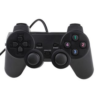 EUR € 7.81   usb 2.0 gamepad voor pc, laptop (160cm kabel, zwart