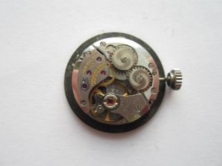 Juvenia Cal 765 Swiss Watch Movement and Dial Runs and Keeps Time