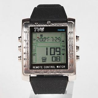 EUR € 9.95   Reloj Pulsera Digital de Caucho para Hombres   Negro
