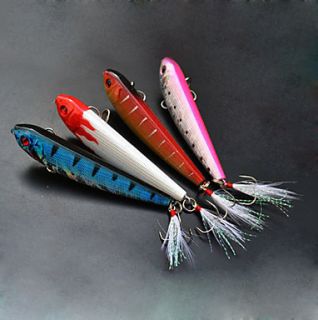 EUR € 5.51   fiske lokke blyant baits med Mustad krok 90mm, Gratis