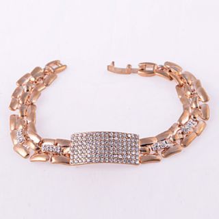 USD $ 8.99   Diamond Golden Jewelry Bracelet,