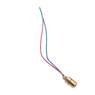 EUR € 1.92   6mm 5v 5mW laser dot diode module hoofd wl rode 650nm