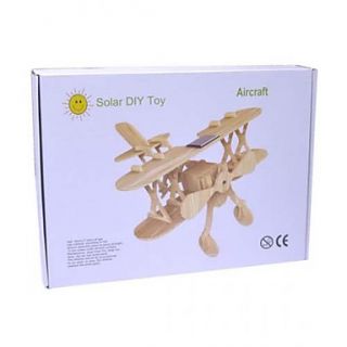 EUR € 17.93   Avion solaire DIY Toy   Avion Solaire Bois, livraison