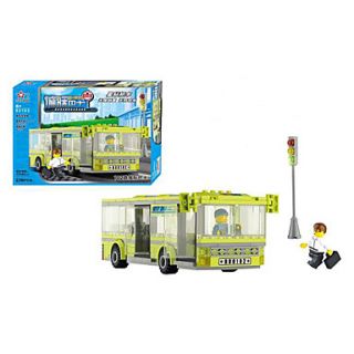 USD $ 23.99   DIY City express Bus Building Block Toys Set,