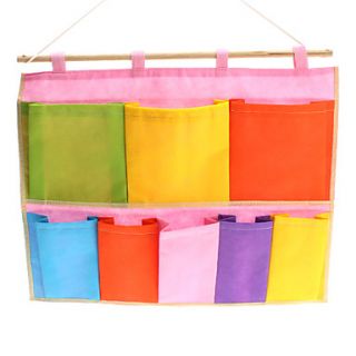 EUR € 4.87   Colorful 8 trous suspendus sac de rangement, livraison