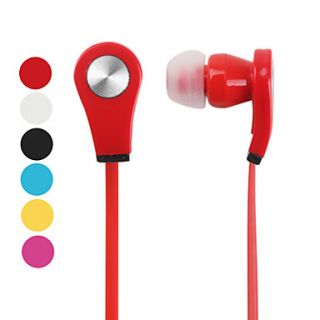USD $ 2.49   Flat Cable Style Stereo In Ear Earphones (Assorted Colors
