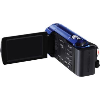 JVC Everio HD GZ HM50 8GB Internal Flash Memory 40x Zoom Blue