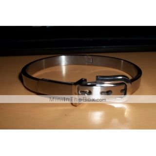 EUR € 6.89   mode boucle de ceinture de titane bracelet en acier