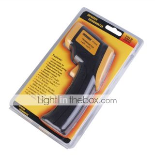 USD $ 69.99   Infrared Digital Thermometer Gun with Laser Sight Black