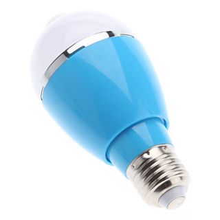 500LM 3000 3500K Warm White Light Blue Cover LED Ball Bulb (110 240V