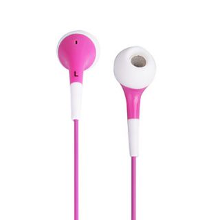 USD $ 2.99   Trendy Stereo Earphones (Pink),