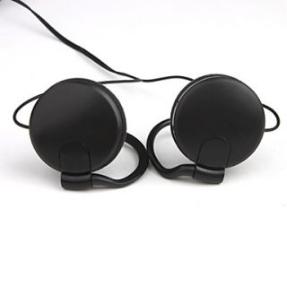 EUR € 5.05   draagbare multimedia hoofdtelefoon met microfoon (zwart