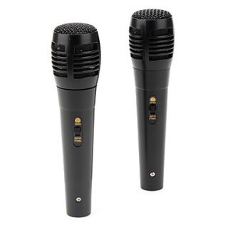 Universal USB Microphone Kit for Wii, Xbox 360, PS3 and PC (2 Pack