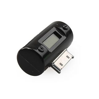 FM Transmitter with LCD Display for iPhone 3G Nano iTouch Shuffle
