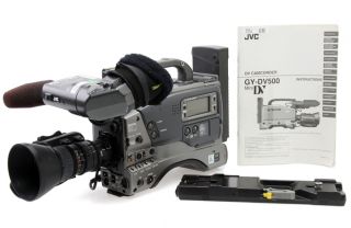 JVC GY DV500 GY DV500U Professional 3CCD MiniDV Camcorder 107 Hours