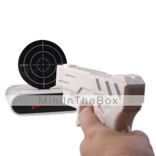 USD $ 29.99   Novelty Laser Gun Target Shooting Digital Alarm Clock