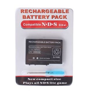 EUR € 3.86   bateria recarregável para Nintendo DS Lite + chave de