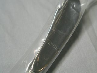 Wallace Sir Christopher Hollow Handle Master Butter Knife w Notch New
