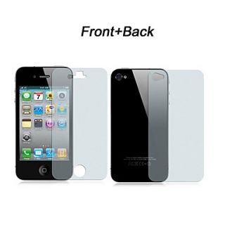 Front and Back Clear Screen Protector Full Body with Cleaning Cloth
