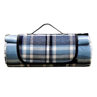 USD $ 44.49   LYCEEM Polycarbonate Gridiron Picnic Blanket 175x135