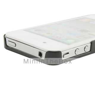 USD $ 1.49   Protective Solid Color Crystal Shell Back Case for iPhone