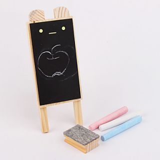 USD $ 4.49   Lovely Smiling Bear Face Message Board with Stand and