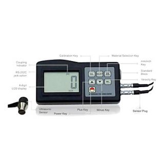 USD $ 486.99   DIY Tool Ultrasonic Thickness Gauge (GL8812),